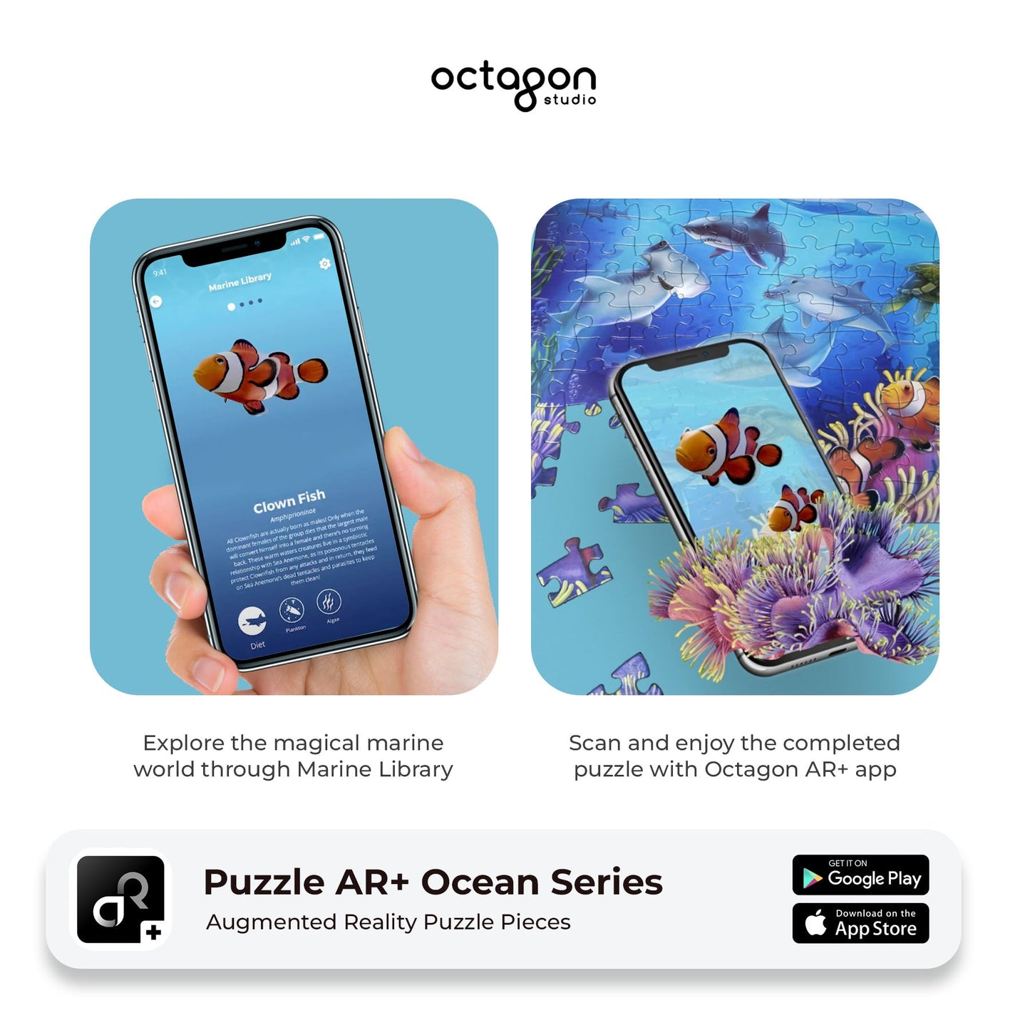 Ocean AR+ Augmented Reality Jigsaw-4