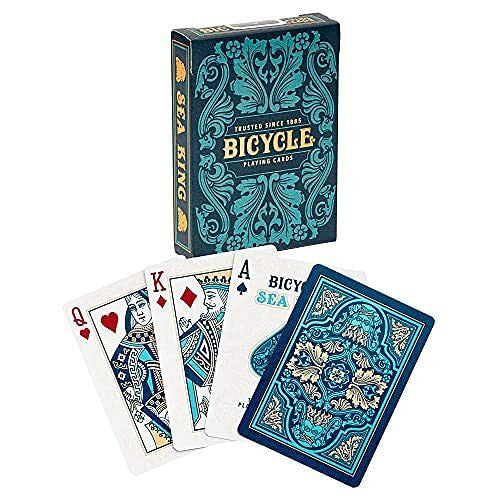 Bicycle Sea King Playing Cards Blue-0