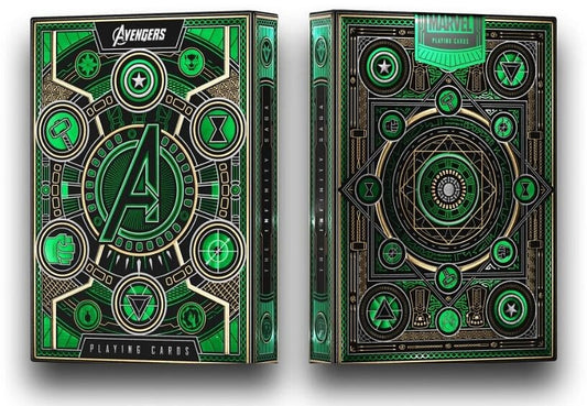 Theory11 Avengers Playing Cards - Green-0