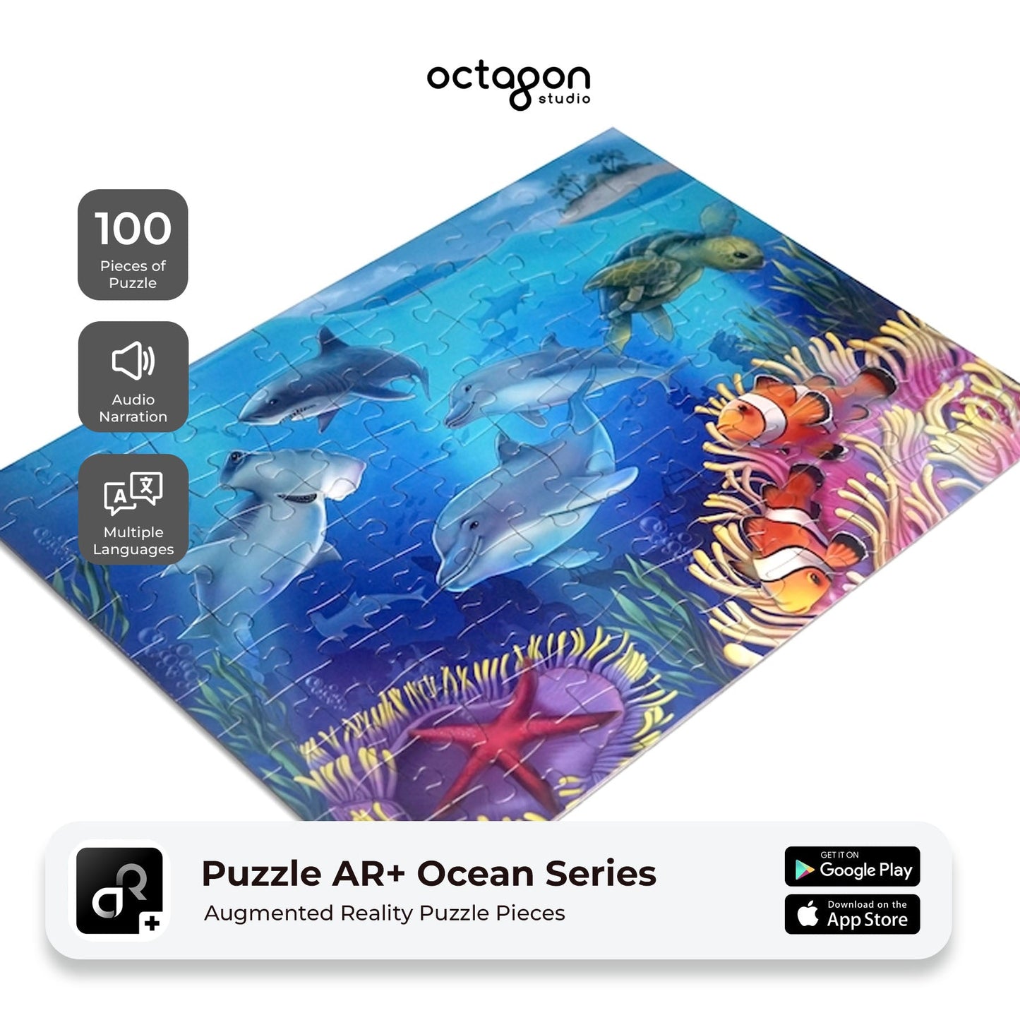 Ocean AR+ Augmented Reality Jigsaw-1