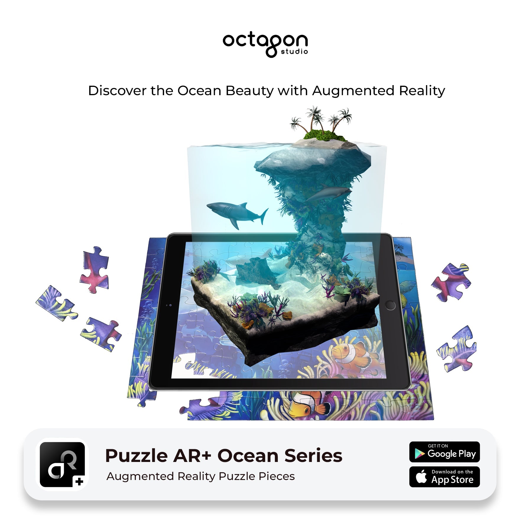 Ocean AR+ Augmented Reality Jigsaw-2